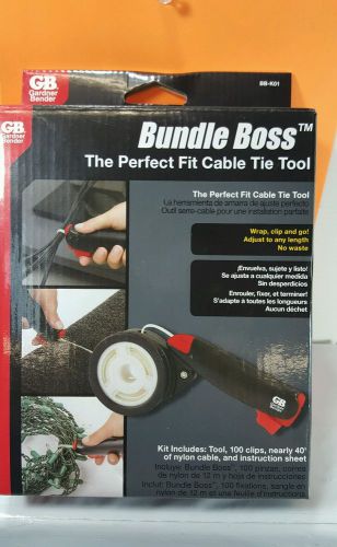 GARDNER BENDER,BUNDLE BOSS CABLE TIE TOOL,NIB,BB-K01,EXCELLENT PRODUCT