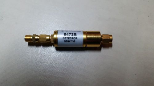 Agilent 8472B Negative SMA 10 MHz to 18 GHz Detector