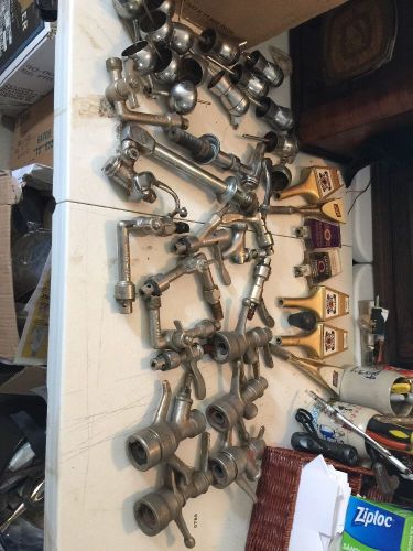 Vintage Lot Beer Taps Valves 40 Pieces National Premium Schlitz Perlick Tap Rite