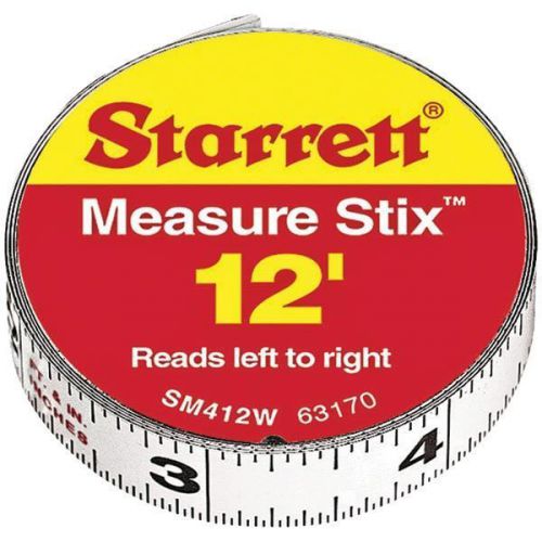 STARRETT 63170 1/2&#034;X12&#034; IN STEELADHESIVE TAPE