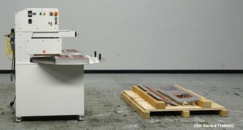 Used- visual packaging system model em-2ph pharmaceutical/medical device semi-au for sale