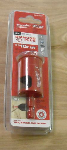 New Milwaukee 49-56-0517 1&#034; 25mm Diamond Plus Hole Saw   DJ 718