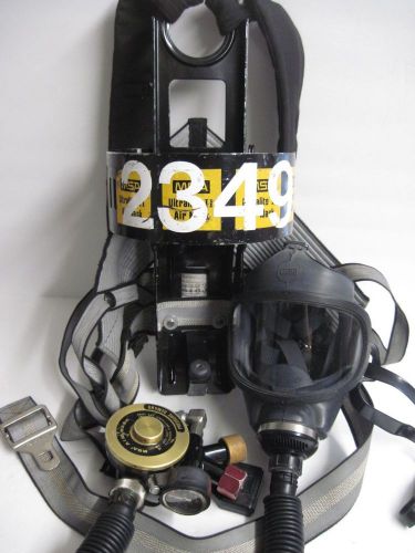 MSA Model 401  Harness / Air Tank Holder / Mask / Complete Apparatus EXC COND!