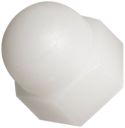 Nylon Acorn Nut Off-White Meets UL 94V2 Class 6H 1/4&#034;-20 Threads 0.425&#034; Width...