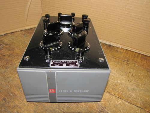 Beautiful Leeds Northrup Wheatstone Bridge 4760 Tester Ham Tube Radio Amplifier