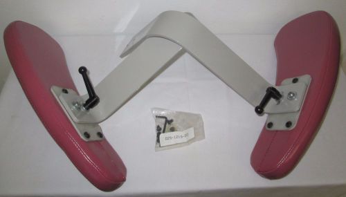 New Midmark 425 427 Stool Optional Armrest Arm Kit Assembly 002-0275, Tea Rose