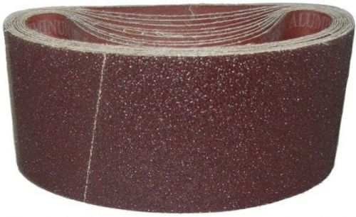 Magnate k4x21s5 4 x 21 open coat sanding belt, aluminum oxide - 50 grit; x 10 for sale