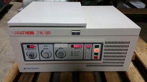 Fisher Scientific Marathon 21K/BR Benchtop Refrigerated Centrifuge Rotor cooling