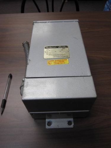 Jefferson Power Transfermer 120v/240v,240v/480v, Dry Type 211-091 KVA2,PH 1