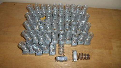 47 NEW FASTENAL 1/2  Channel Nut W/ Spring 1/2&#034;-13 SPRINGNUT  (47pc)