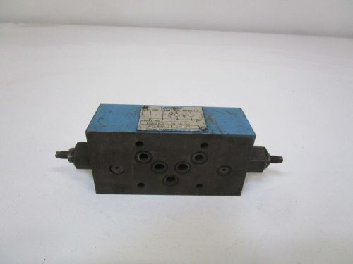 VICKERS FLOW CONTROL MODULE DGMFN5YAWBW20 *USED*