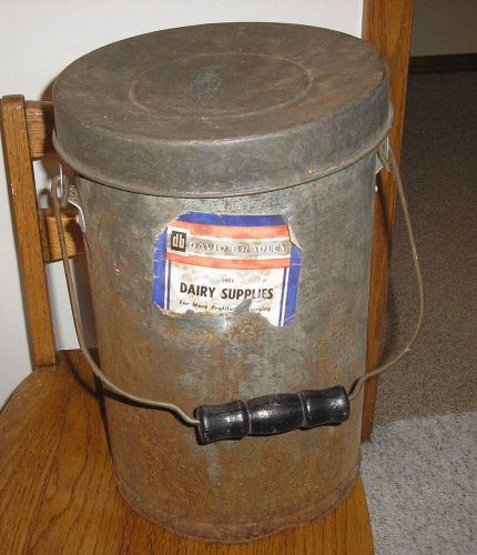 David Bradley Dairy Supply Shotgun pail