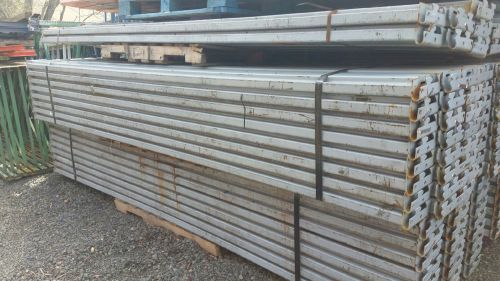 Prest rack pallet rack beams 144&#034;x5-3/4&#034; w/ 1-5/8&#034; step - webb rack / prest rack for sale