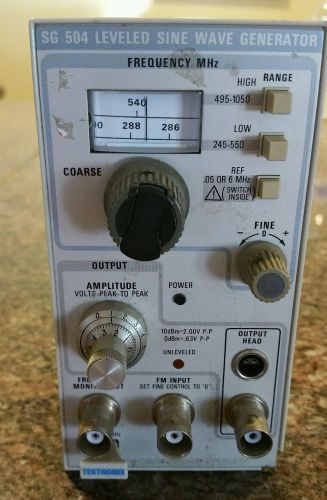 Tektronix  SG 504 Sine Wave Generator