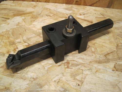 Greenleaf CTFPR-163 10&#034; Boring Bar With Aloris BXA4 Quick Change Bar Holder