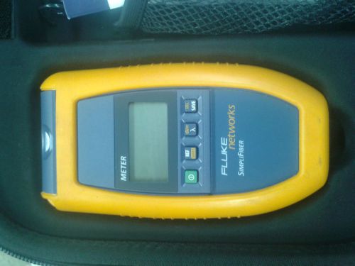 FLUKE METER SIMPLIFIBER kit optic fiber test kit verification FTK model case