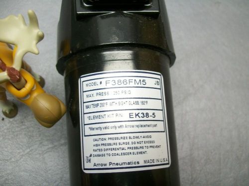 F386FM5 Automatic Drain Filter 250 PSIG EK38-5