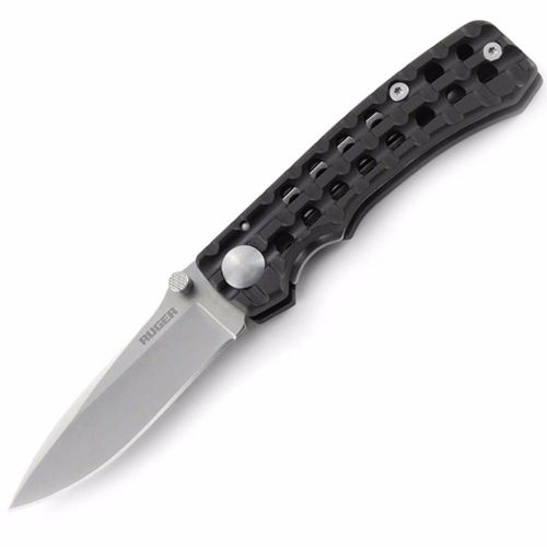 NEW CRKTRU Go-n-heavy Compact, Hard Anodized Handle, Stonewash Plain