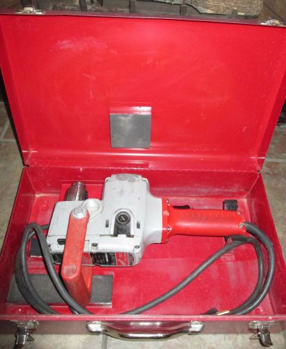 Milwaukee Heavy Duty Hole Hawg Right Angle Drill w/ Case. 1675-1. 2-Speed. 1/2&#034;