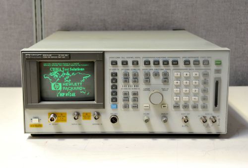 Hp Agilent Keysight 8924E CDMA Mobile Test Station Test Set Options 601