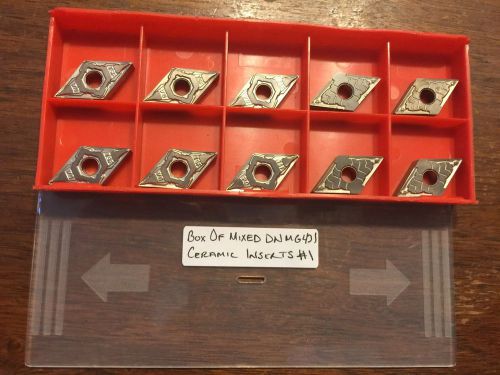 Box of Mixed DNMG 431 Ceramic Inserts # 1