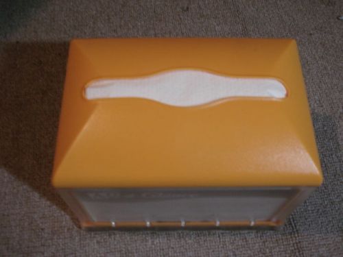 Yellow Tork Napkin Dispensers-Perfect Condition