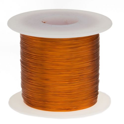 32 awg gauge enameled copper magnet wire 1.0 lbs 4873&#039; length 0.0093&#034; 200c nat for sale