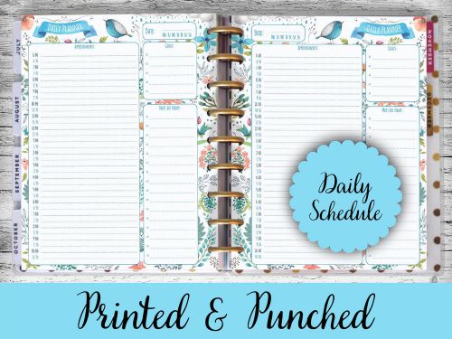 Daily planner inserts - Appointment Book - for Classic MAMBI Happy Planner
