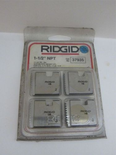 Genuine ridgid 1-1/2-inch high speed right hand pipe dies 37935 for sale