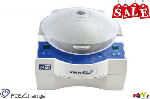 VWR Galaxy 16DH Centrifuge 120V 50/60Hz 1.9A - Great condition