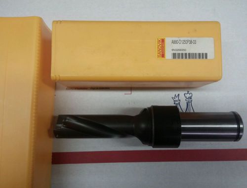 Sandvik coromant a880-d1250p38-03 corodrill 880 u-drill for sale