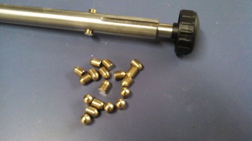 Locking brass bullets for your vintage delta unisaw tilt and elevation shafts for sale