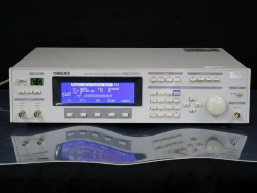 KIKUSUI RDS/RBDS STEREO SIGNAL GENERATOR KSG3421