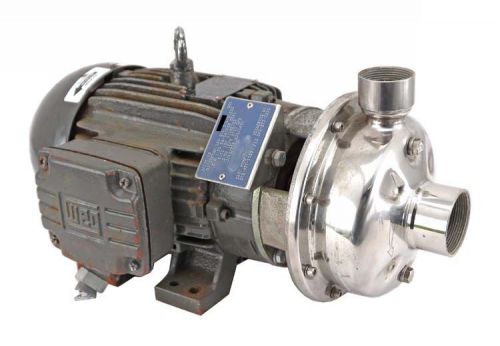 Weg 00336es3e182jm 3ph 3.0hp 3470rpm motor w/3403k103 scot pump for sale