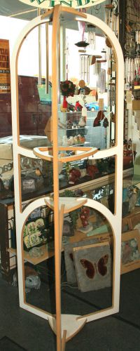 Wood Windchime Display Fixture