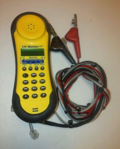 Test-Um JDSU LB220 Lil Buttie Butt Set Phone Line Tester.