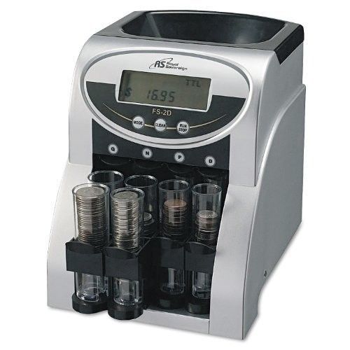 Coin Counter Sorter Machine Money Counter Sort Count Wrapper Electronic Digital