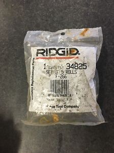 Ridgid 34825 Set Of 5 Rollers