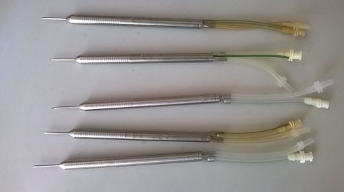 lot of 5 Storz MVS1063X MVS 1063 X Irrigating Aspirating Handpiece 0.3mm