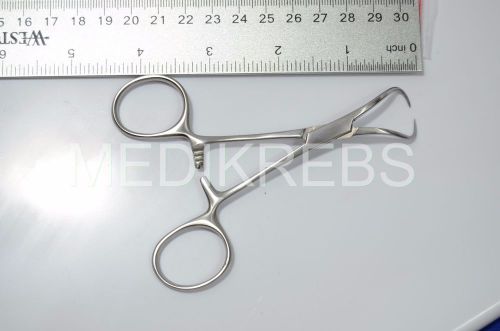 Backhaus Towel Clamp &#034;KREBS&#034; 11 cm German Steel