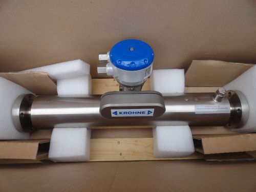 Krohne OPTIMASS 7000 S25 1&#034; Mass Flowmeter MOM-2505-03-FE w/ Readout NEW!