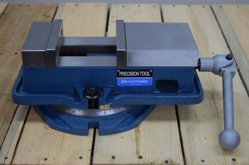 HIGH PRECISION HAV-4&#034; HOMGE MILLING MACHINE VISE, MADE IN TAIWAN, SWIVEL BASE