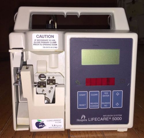 Abbott LIFECARE 5000 Infusion Pump - Dual Channel IV Pump