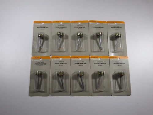 LOT OF 10: 10K-Ohm Audio-Taper Potentiometer 271-1721 By RadioShack