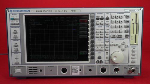 Rohde &amp; schwarz fsiq7 -b17-b22 spectrum analyzer,  20 hz to 7 ghz with options b for sale