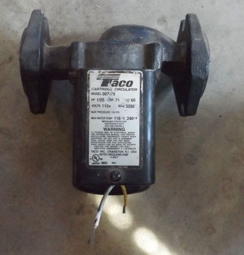 1 NEW TACO 007-F5 CIRCULATOR PUMP NNB ***MAKE OFFER***