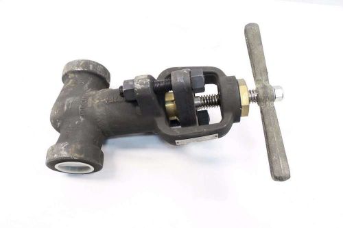 NEW HANCOCK 7250W-1-0219 2 IN 2680 STEEL SOCKET WELD GLOBE VALVE D530973