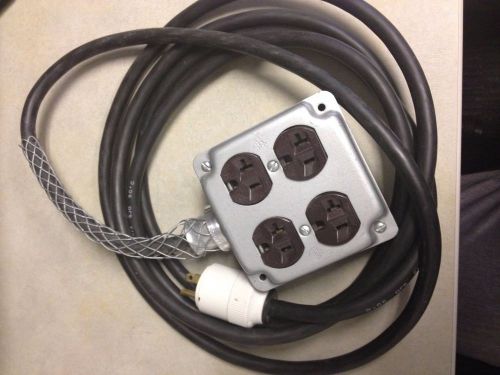ROYAL ELECTRIC A12/3 SOW-A DRY 90C WATER RESISTANT 6OC FT2 4 OUTLET POWER HUB
