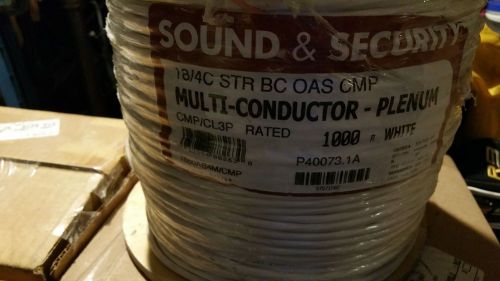 Southwire/Tappan P40073.1 575715 18/4C Str UnShield Media/Com Cable US CMP /20ft