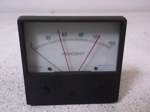 API 503K PANEL METER 0-150 *USED*